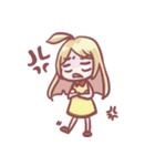 Is a cute girl（個別スタンプ：21）