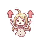Is a cute girl（個別スタンプ：22）