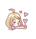 Is a cute girl（個別スタンプ：23）