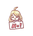 Is a cute girl（個別スタンプ：29）