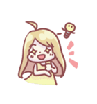 Is a cute girl（個別スタンプ：37）