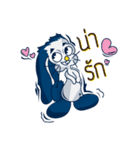 Bright rabbit（個別スタンプ：7）
