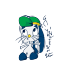 Bright rabbit（個別スタンプ：18）