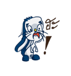 Bright rabbit（個別スタンプ：22）