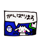 電車とうさぎのかわいい敬語でご挨拶！takie（個別スタンプ：34）