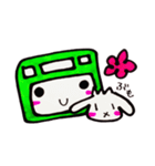電車とうさぎのかわいい敬語でご挨拶！takie（個別スタンプ：38）