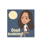 Daniel Loves Oa（個別スタンプ：16）