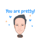 Daniel Loves Oa（個別スタンプ：34）