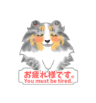 シェルティーフレンズ2（個別スタンプ：38）