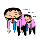 偉そうなヒゲのサラリーマン「ヒゲさん6」（個別スタンプ：16）