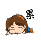 Brave adventure backpacker girl,Tiffany（個別スタンプ：5）