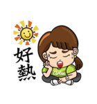Brave adventure backpacker girl,Tiffany（個別スタンプ：9）