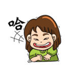 Brave adventure backpacker girl,Tiffany（個別スタンプ：34）