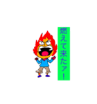 スーパーヒーロー 雨つぶマン（個別スタンプ：37）