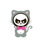怒っているパンダ（個別スタンプ：9）