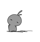 rabbit staring lonely（個別スタンプ：1）