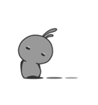 rabbit staring lonely（個別スタンプ：2）