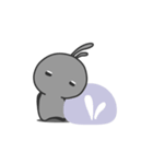 rabbit staring lonely（個別スタンプ：12）