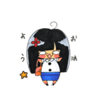 夜のお仕事の子の日常スタンプ（個別スタンプ：9）