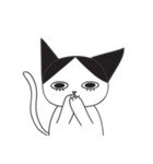 dropping eyelashes cat（個別スタンプ：2）