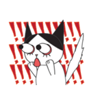 dropping eyelashes cat（個別スタンプ：8）