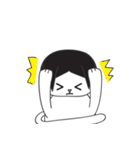 dropping eyelashes cat（個別スタンプ：11）