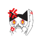 dropping eyelashes cat（個別スタンプ：14）