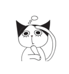 dropping eyelashes cat（個別スタンプ：17）