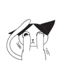 dropping eyelashes cat（個別スタンプ：20）