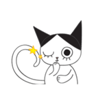 dropping eyelashes cat（個別スタンプ：32）