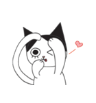 dropping eyelashes cat（個別スタンプ：35）