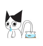 dropping eyelashes cat（個別スタンプ：36）