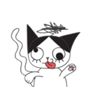 dropping eyelashes cat（個別スタンプ：37）