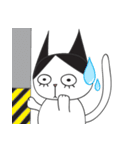 dropping eyelashes cat（個別スタンプ：38）