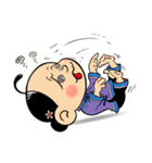 The comic characte Big Mom ＆ AI Robot（個別スタンプ：6）