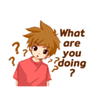 I am Cute Boyfriend [ENG]（個別スタンプ：3）