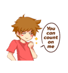 I am Cute Boyfriend [ENG]（個別スタンプ：5）