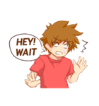 I am Cute Boyfriend [ENG]（個別スタンプ：17）