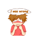 I am Cute Boyfriend [ENG]（個別スタンプ：18）
