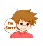 I am Cute Boyfriend [ENG]（個別スタンプ：19）