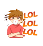 I am Cute Boyfriend [ENG]（個別スタンプ：22）