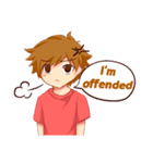 I am Cute Boyfriend [ENG]（個別スタンプ：25）