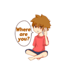 I am Cute Boyfriend [ENG]（個別スタンプ：39）