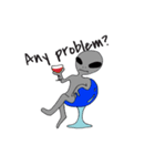 kid alien wiz UFO（個別スタンプ：11）