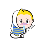Rak Monkey Badminton（個別スタンプ：4）