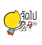 Rak Monkey Badminton（個別スタンプ：6）