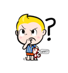 Rak Monkey Badminton（個別スタンプ：10）