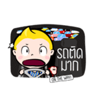 Rak Monkey Badminton（個別スタンプ：12）