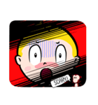 Rak Monkey Badminton（個別スタンプ：14）
