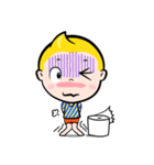 Rak Monkey Badminton（個別スタンプ：15）